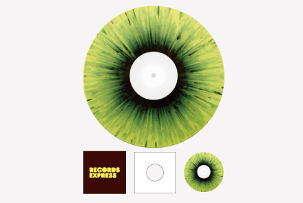レコードプレス 10inchパック スプラッター