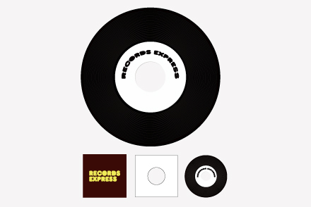 7inch レコードパック（スタンダード）